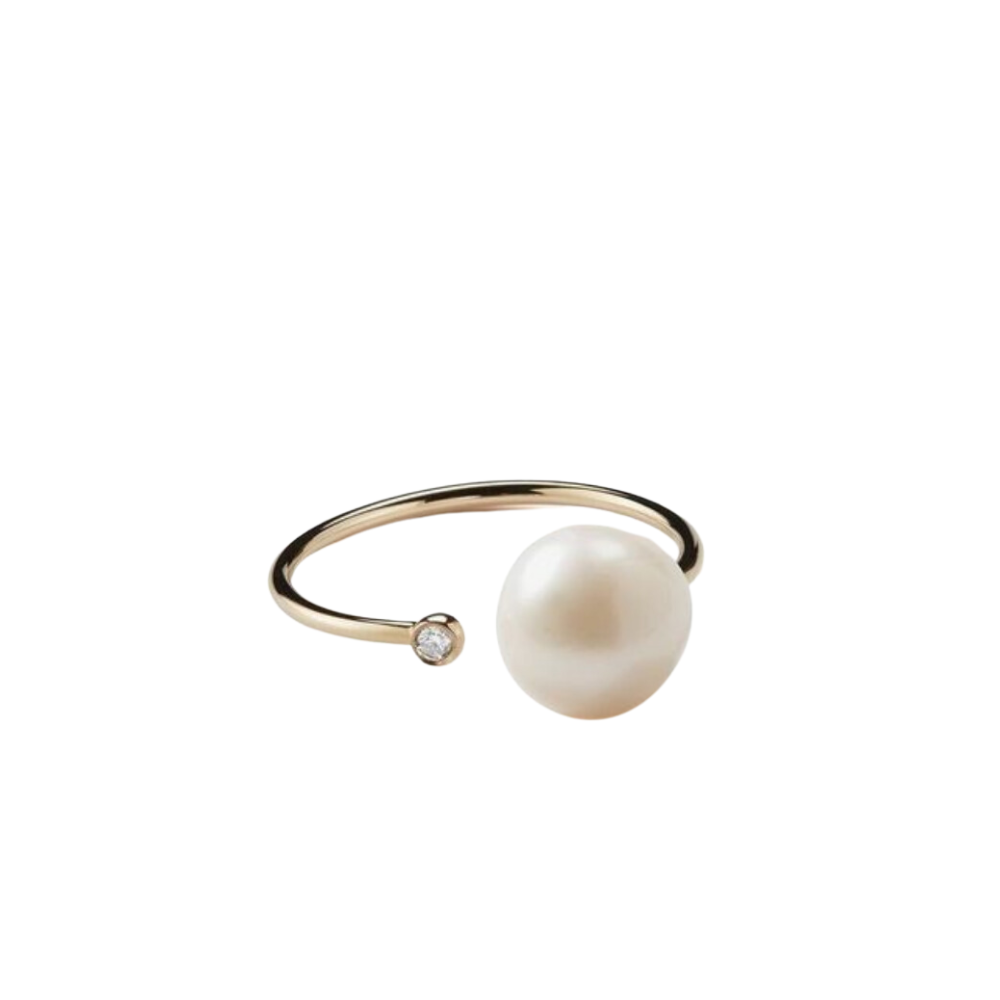 Swan ring/ 14k gold - Nuar Jewelry