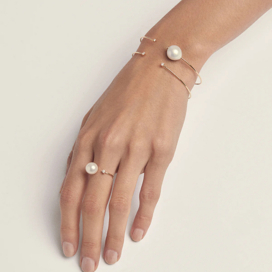 Swan ring/ 14k gold - Nuar Jewelry