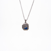 Next to Me locket blue - Nuar Jewelry