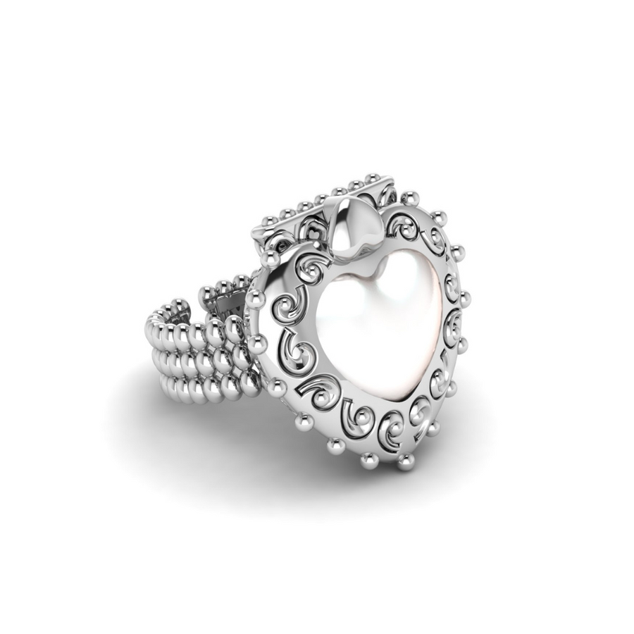 heart ring playing cards