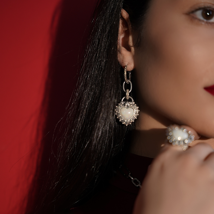 heart shape earrings