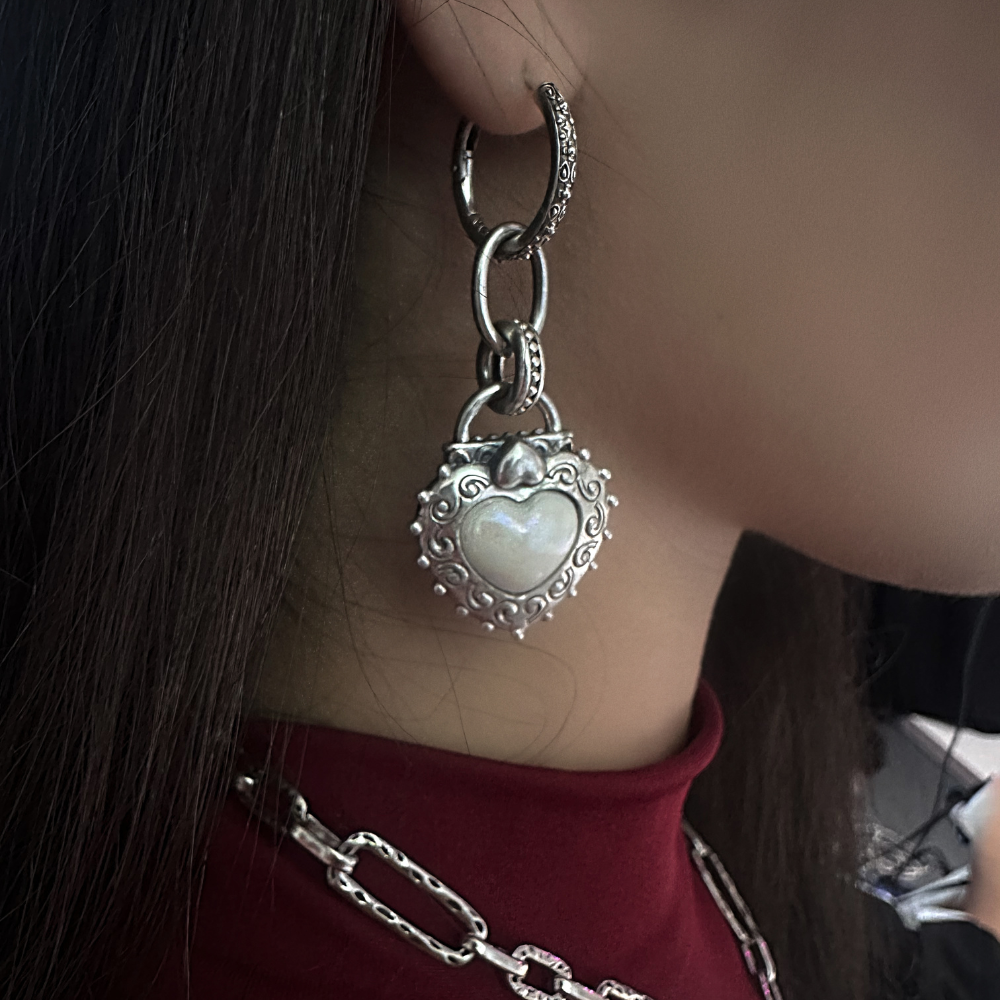 hearts earrings