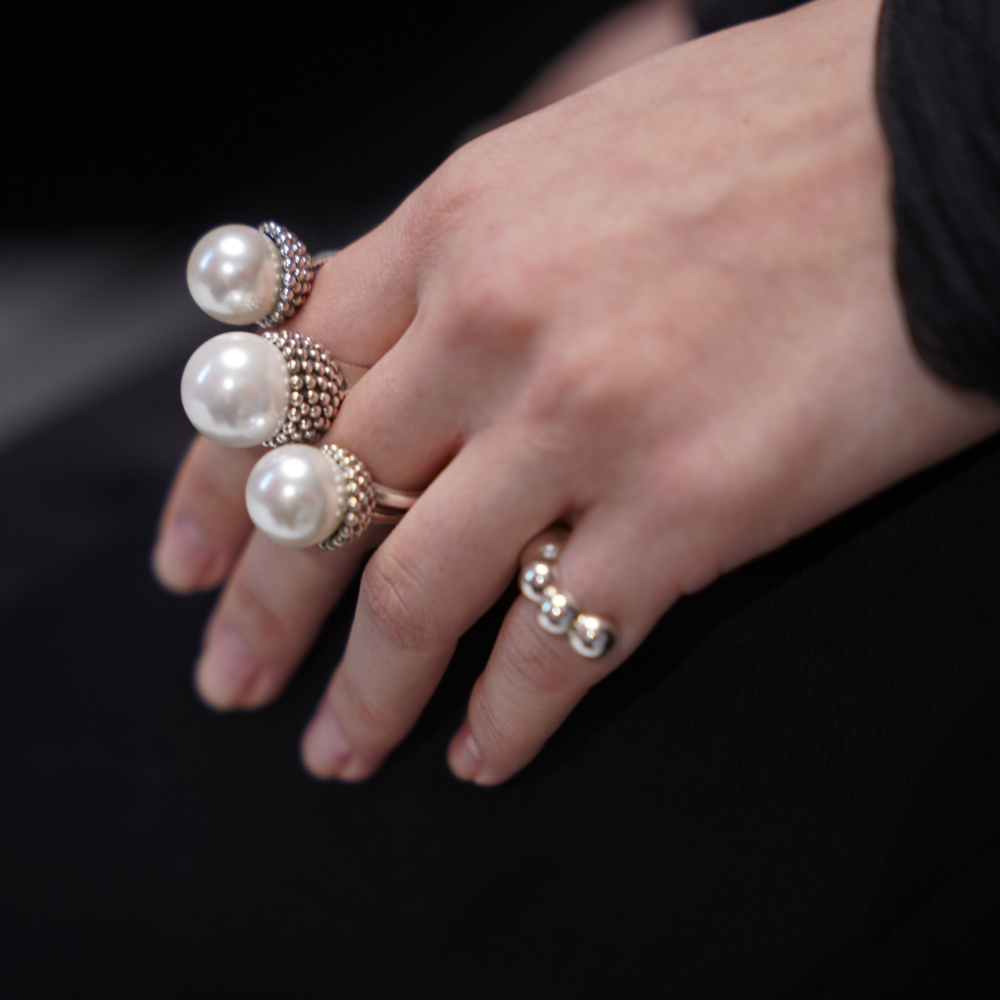 massive pearl ring