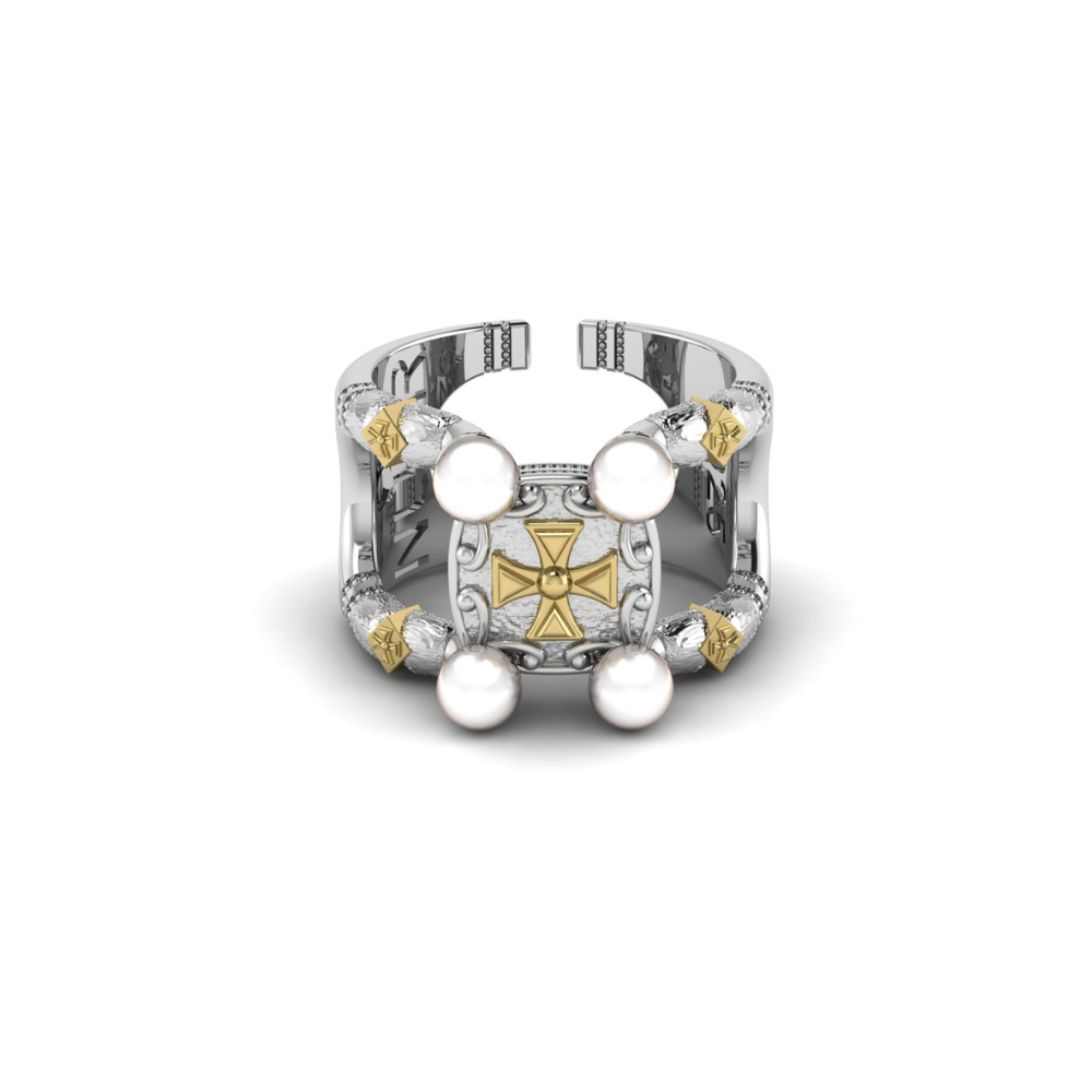 Queen of Crosses ring - Nuar Jewelry