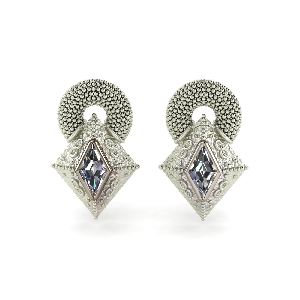 queen of diamonds earrings