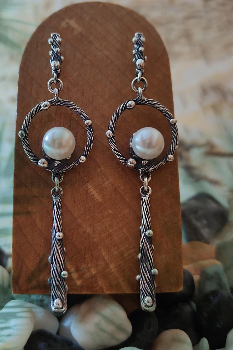 Hanging Earrings Margo - Nuar Jewelry