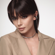 Ear Cuff with a Chain - Nuar Jewelry