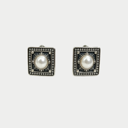 Infini earrings vintage - Nuar Jewelry