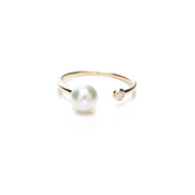 Swan ring/ 14k gold