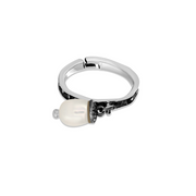 Pearl Charm Silver ring