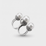Pike ring with pearls