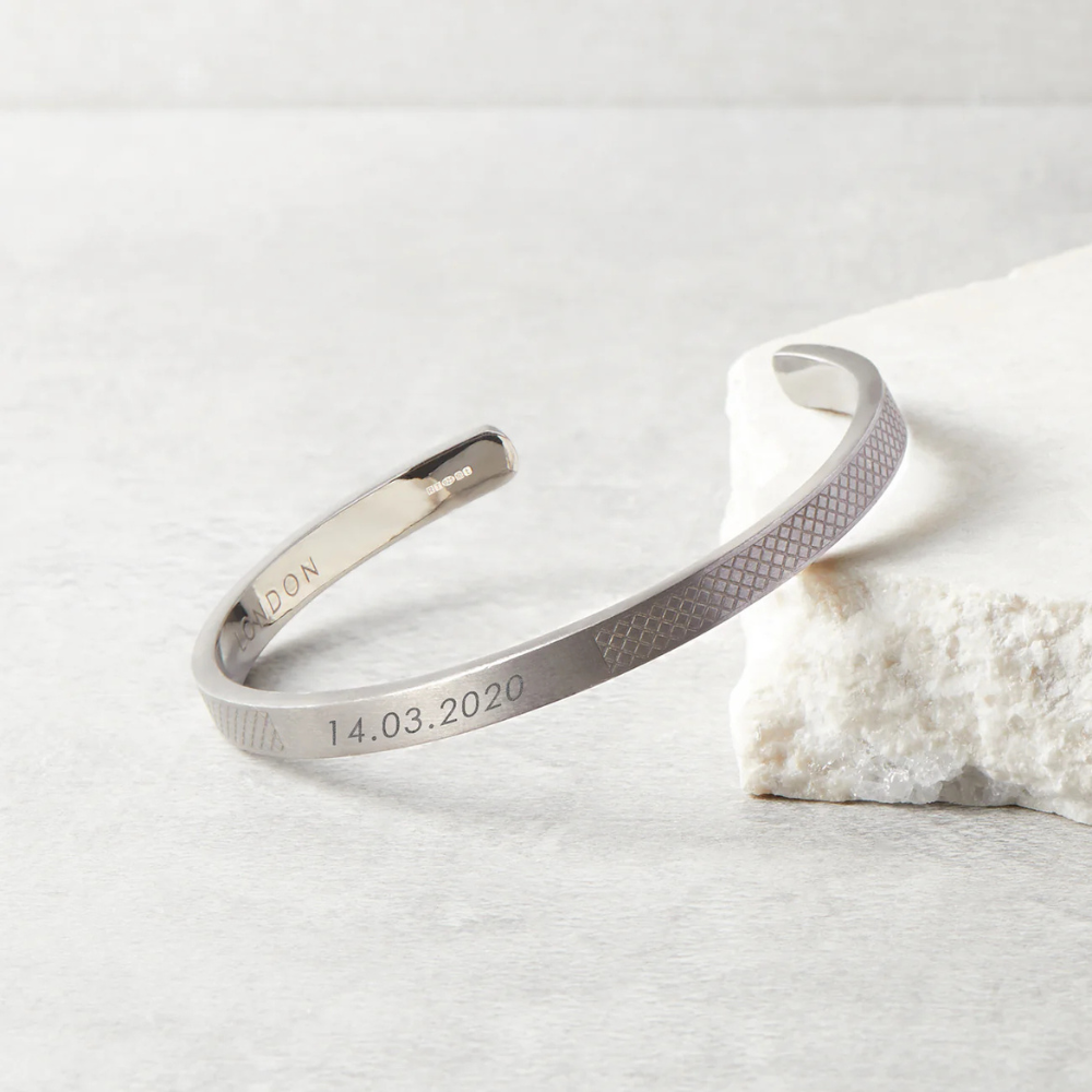 Tateossian engravable bracelet