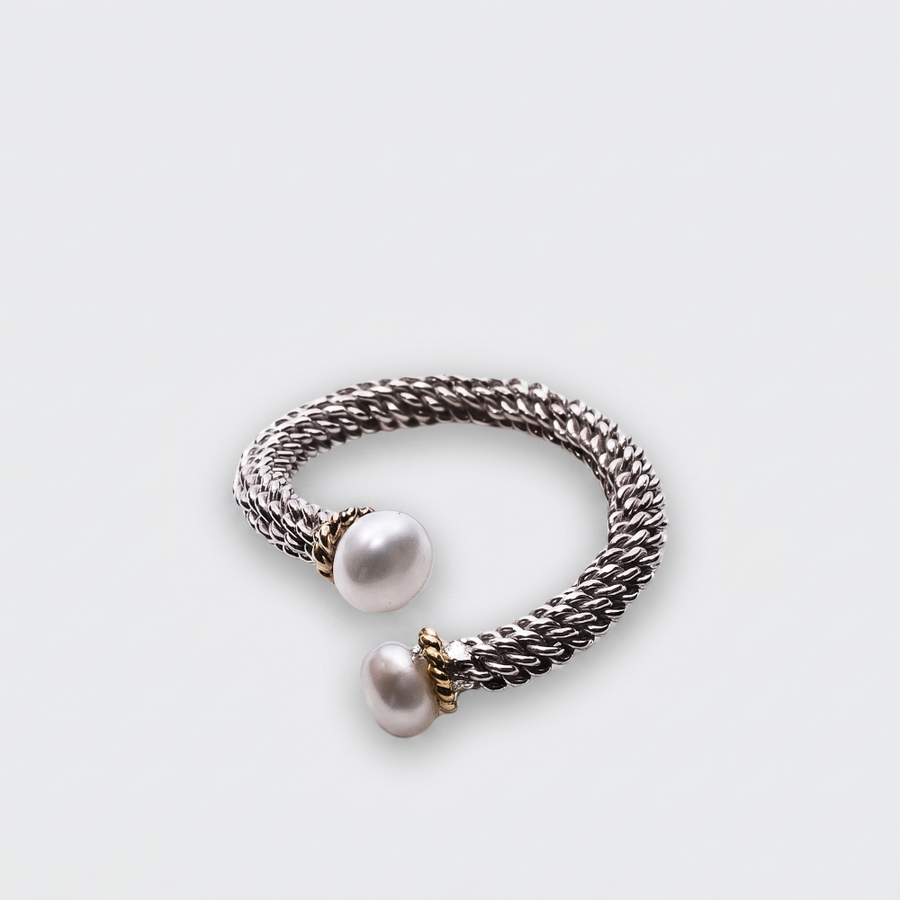 silver and gold two tone ring mishap