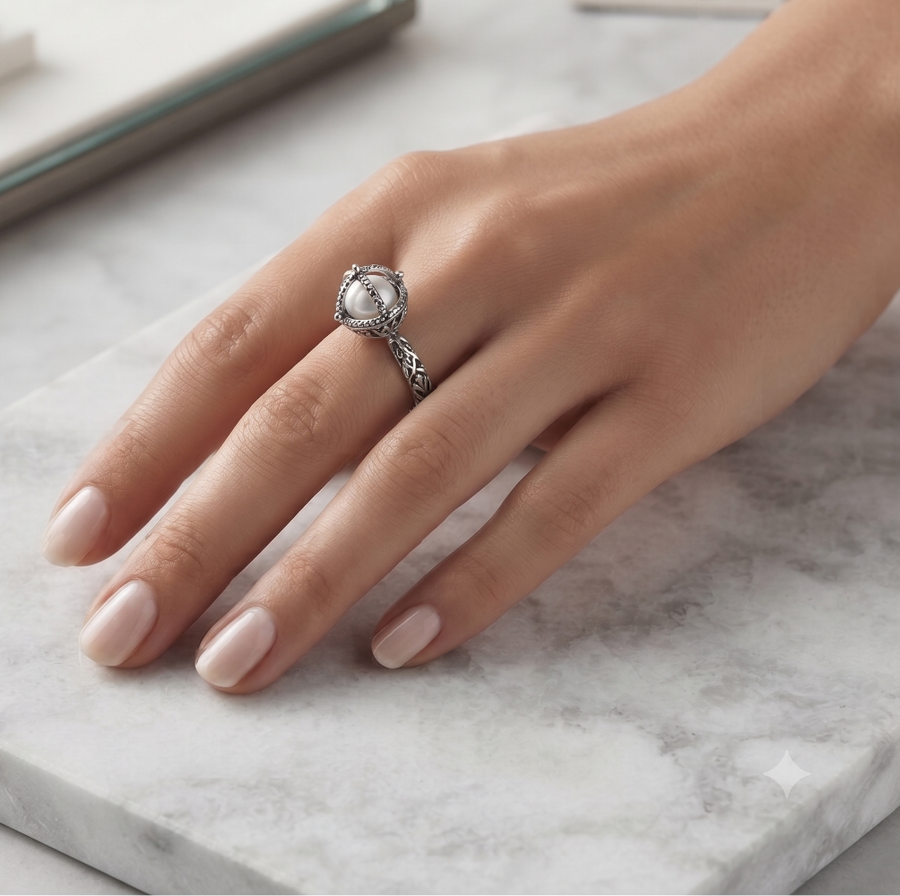 galaxy pearl ring