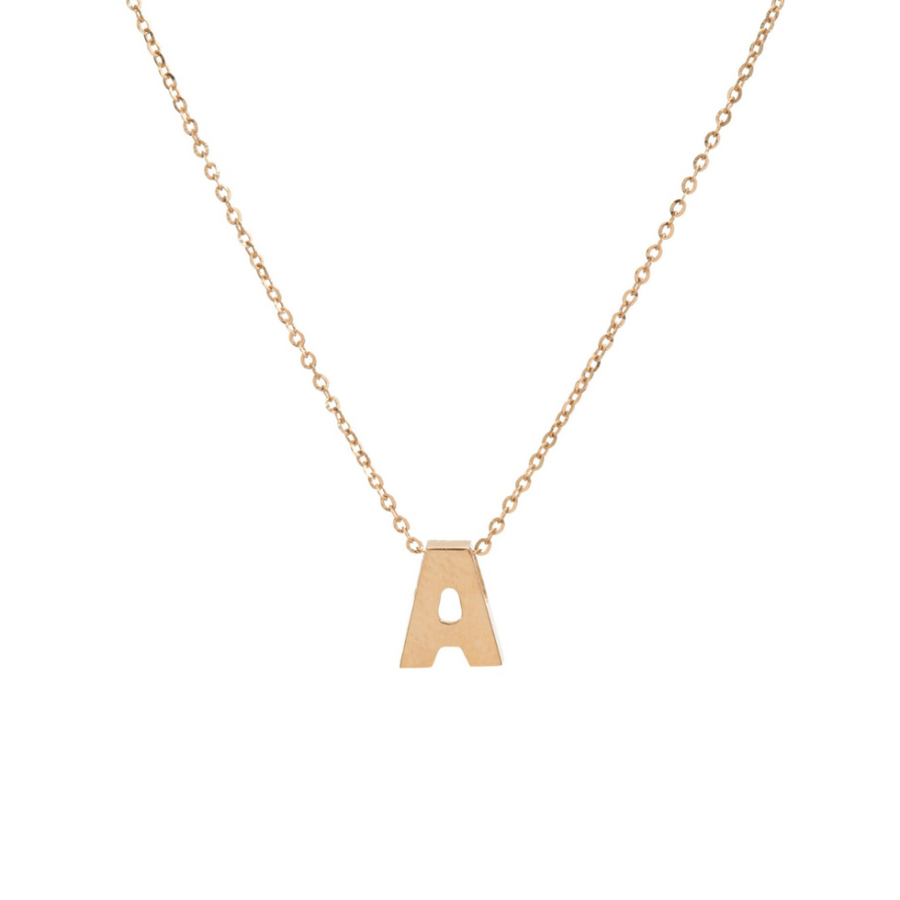 letter necklace