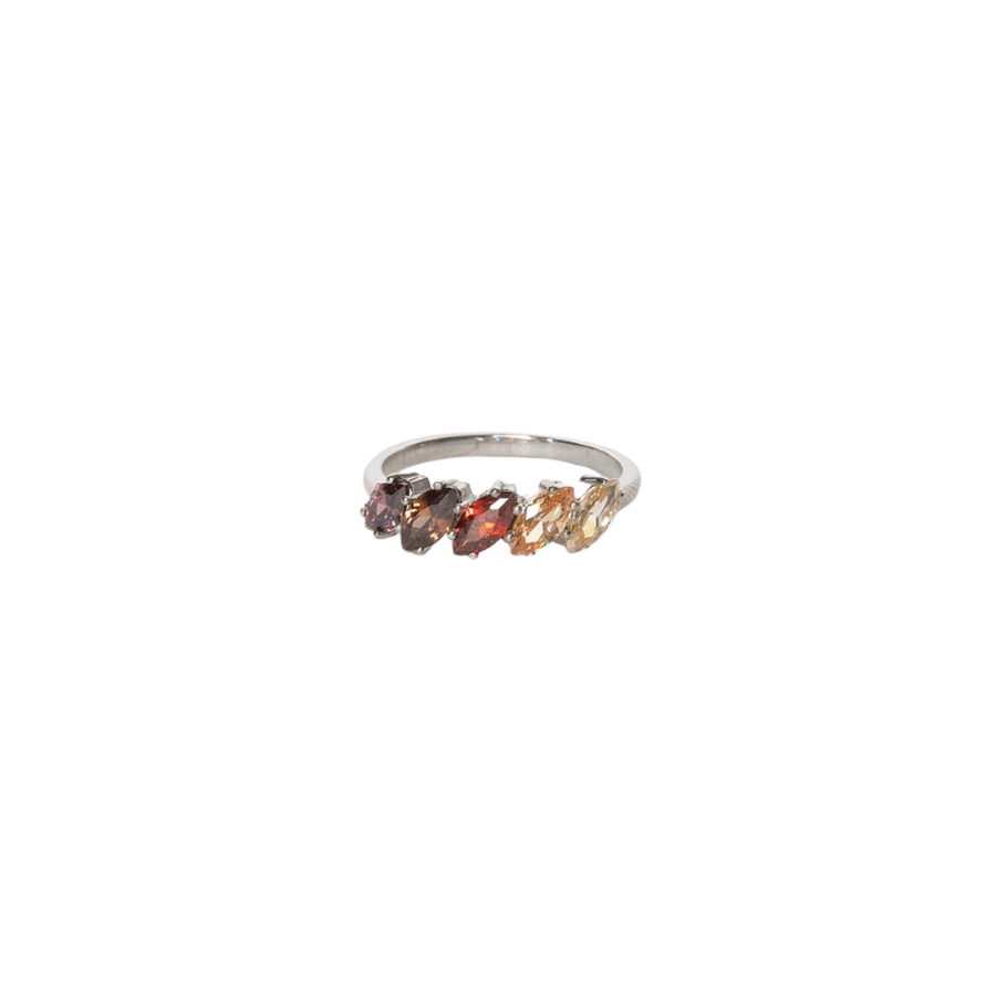 Rose/Elegance Ring With 5 Stones