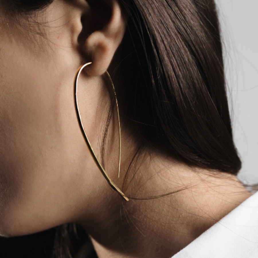 47 Gold- plated Long Earrings