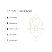 Calen/Freedom Gold Plated Ear Cuff - Nuar Jewelry