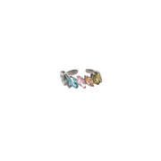 colorful stones cuff