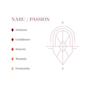 Naru/Passion Ring With 5 Stones